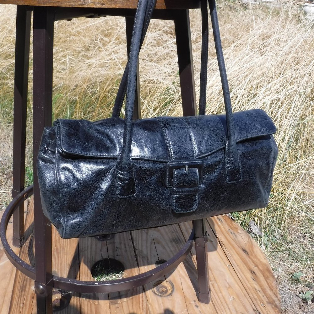 Hobo International Black Leather Purse